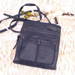 Perlina Leather Crossbody